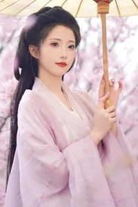 Ethereal Beauty of Tu Ya W in YiTuYu Vol.8967 Amidst Cherry Blossoms-0