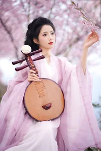 Ethereal Beauty of Tu Ya W in YiTuYu Vol.8967 Amidst Cherry Blossoms-9