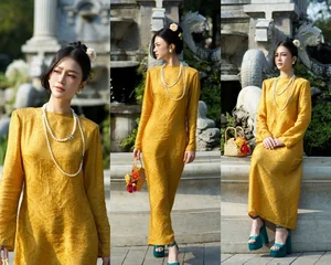 Timeless Elegance: "Quang Ninh Beauty" Tran Ngoc Bich Captivates in Traditional Vietnamese Ao Dai-5
