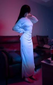 Stunning Sadako Ghost Girlfriend Cosplay by Bang Ni: 91 High-Quality Cinematic Photos from the Iconic Horror Character Series-9