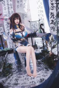 Coser Xueqing astra as Ruan Mei Honkai Star Rail: Elegant Artistic Portrayal (84P)-22