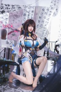Coser Xueqing astra as Ruan Mei Honkai Star Rail: Elegant Artistic Portrayal (84P)-28