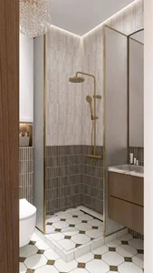 Modern Walk-in Shower Trends 2026: Sleek, Space-Saving Designs for Contemporary Bathroom Renovations and Minimalist Home Interiors-14
