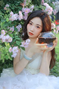 Ethereal Garden Muse YiTuYu Vol.8955 Featuring Hua Zhuang Shi Tian-22