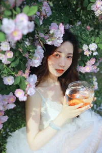 Ethereal Garden Muse YiTuYu Vol.8955 Featuring Hua Zhuang Shi Tian-4