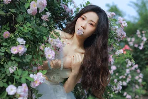 Ethereal Garden Muse YiTuYu Vol.8955 Featuring Hua Zhuang Shi Tian-16