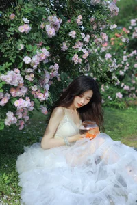 Ethereal Garden Muse YiTuYu Vol.8955 Featuring Hua Zhuang Shi Tian-3