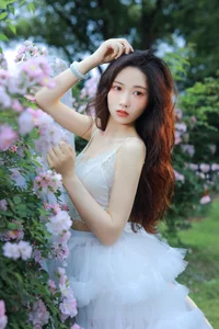 Ethereal Garden Muse YiTuYu Vol.8955 Featuring Hua Zhuang Shi Tian-17