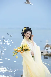 Ethereal Grace of Wan Jiang Ting in YiTuYu Art Language Vol.8851 by the Lake-34