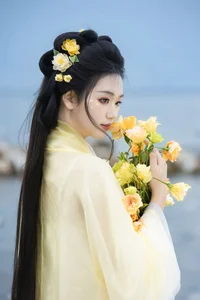 Ethereal Grace of Wan Jiang Ting in YiTuYu Art Language Vol.8851 by the Lake-13