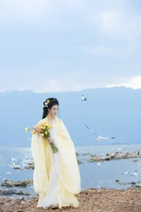 Ethereal Grace of Wan Jiang Ting in YiTuYu Art Language Vol.8851 by the Lake-39