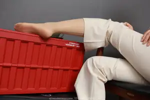 Elegant Allure: IESS Chinese Model Xiao Jie's Captivating Legs & Heels, SXJ No.2098 Collection-68