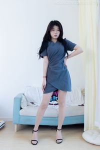 Chinese Model No.2336 Cherry: Elegant in Sheer Hosiery and High Heels-13