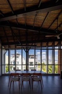 Stunning Tent-Inspired Modern House in Nha Trang: A Tropical Oasis Blending Innovative Architecture with Lush Indoor Gardens and Natural Light-1