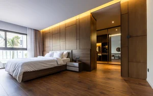 Stunning Tent-Inspired Modern House in Nha Trang: A Tropical Oasis Blending Innovative Architecture with Lush Indoor Gardens and Natural Light-10