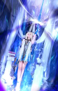 Fleurdelys Wuthering Waves: Pyon's Captivating Mature Elf Cosplay-0