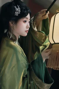 Stunning Art Language Vol.9159 Featuring Model Fu Jiang - Elegant Morning Dew Aesthetic Photography Collection-0