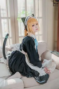 Coser Lunananya as Saiha Midori (Blue Archive): Adorable & Alluring Cosplay-0