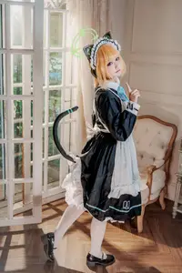 Coser Lunananya as Saiha Midori (Blue Archive): Adorable & Alluring Cosplay-11