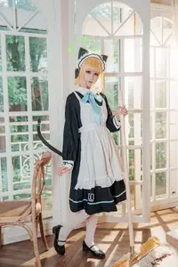 Coser Lunananya as Saiha Midori (Blue Archive): Adorable & Alluring Cosplay-9