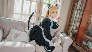 Coser Lunananya as Saiha Midori (Blue Archive): Adorable & Alluring Cosplay-12