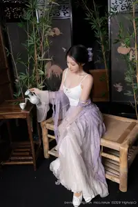 Discover Yu Zi Jiang Fish's Ethereal Beauty in XiuRen No.10737 Traditional Attire. Explore Asian Grace and Charm!-19