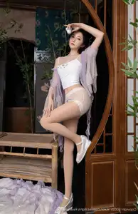 Discover Yu Zi Jiang Fish's Ethereal Beauty in XiuRen No.10737 Traditional Attire. Explore Asian Grace and Charm!-37