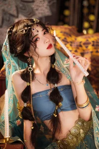 Elegant Portrait Series: YiTuYu Art Language Vol.9150 Featuring Model Dang Chu Jiao Ren Jia Xiao Tian Tian - Aesthetic Photography Collection-6