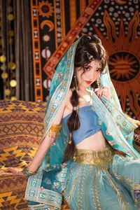 Elegant Portrait Series: YiTuYu Art Language Vol.9150 Featuring Model Dang Chu Jiao Ren Jia Xiao Tian Tian - Aesthetic Photography Collection-30