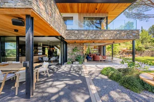 Maison SE: Stunning 2-Story Modern Home Design Integrated into the Natural Slope of Aix-en-Provence-22