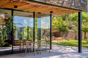 Maison SE: Stunning 2-Story Modern Home Design Integrated into the Natural Slope of Aix-en-Provence-2